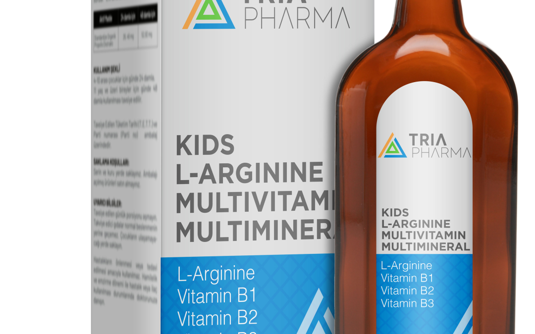 Детский L-аргинин – мультивитаминный – мультиминеральный сироп